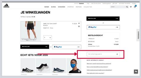 adidas kortingscode 50